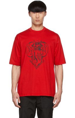 Undercoverism Red Cotton T-Shirt