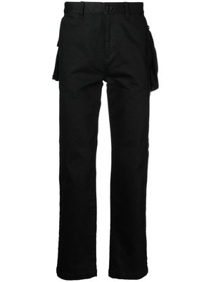 Undercoverism tool-belt slim-fit trousers - Black