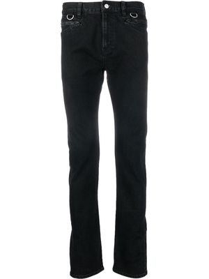 Undercoverism zip-pocket straight-leg jeans - Black