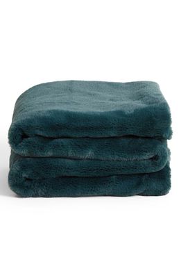 UnHide Lil' Marsh X-Small Plush Blanket in Emerald Kitten