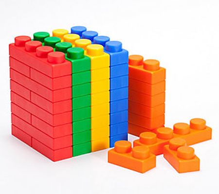 UNiPLAY Basic Soft Building Blocks UN2060PR 60 Pieces