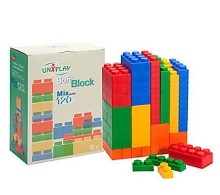 UNiPLAY Mix Soft Building Blocks 120-Piece UN31 20PR