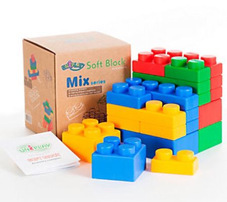 UNiPLAY Mix Soft Building Blocks 24-Piece UN302 4PR
