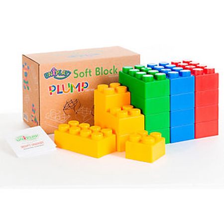 UNiPLAY Plump Soft Building Blocks 24-Piece UN1 024PR