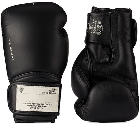 UNIQ Black Velcro Boxing Gloves