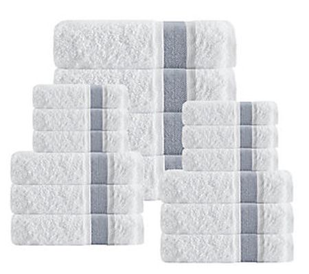 Unique Turkish Cotton 16-Piece Towel Set