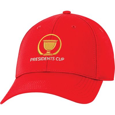 Unisex Ahead Red 2024 Presidents Cup Stratus Adjustable Hat