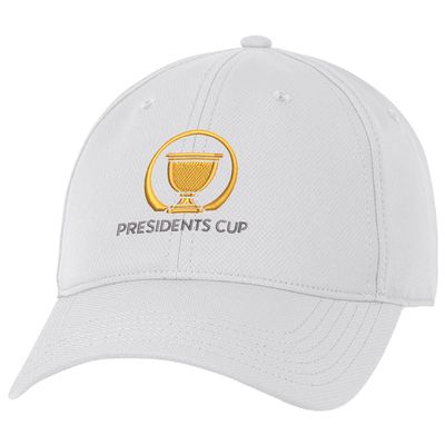 Unisex Ahead White 2024 Presidents Cup Frio Adjustable Hat