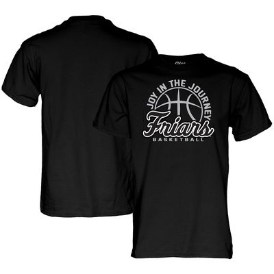 Unisex Blue 84 Black Providence Friars Women's Basketball Joy In The Journey T-Shirt