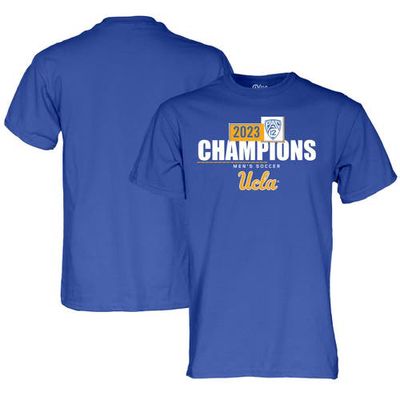 Unisex Blue 84 Blue UCLA Bruins 2023 PAC-12 Men's Soccer Regular Season Champions Locker Room T-Shirt