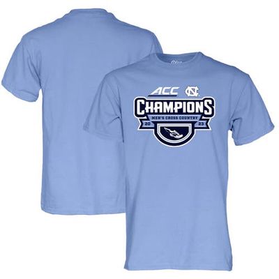 Unisex Blue 84 Carolina Blue North Carolina Tar Heels 2023 ACC Men's Cross Country Champions Locker Room T-Shirt in Light Blue
