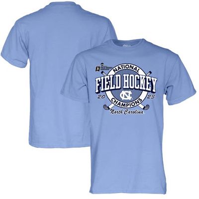 Unisex Blue 84 Carolina Blue North Carolina Tar Heels 2023 NCAA Field Hockey National Champions T-Shirt in Light Blue
