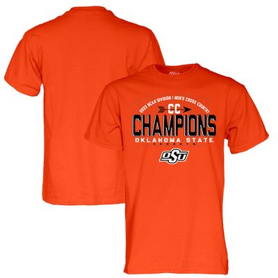 Unisex Blue 84 Orange Oklahoma State Cowboys 2023 NCAA Men's Cross Country National Champions T-Shirt