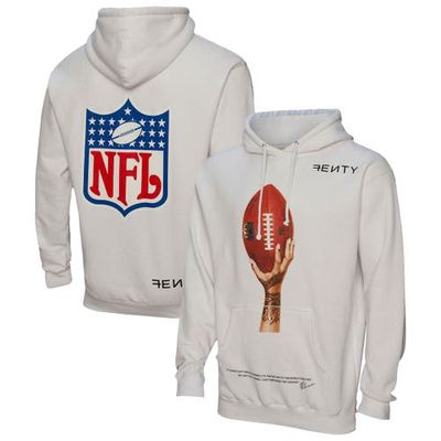 Unisex FENTY for Mitchell & Ness White Super Bowl LVII Icon Pullover Hoodie