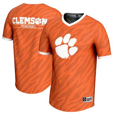 Unisex GameDay Greats Orange Clemson Tigers Lightweight Pickleball Jersey