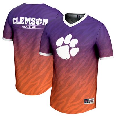 Unisex GameDay Greats Purple Clemson Tigers Lightweight Pickleball Jersey