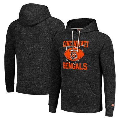 Unisex Homage Charcoal Cincinnati Bengals Hyperlocal Raglan Pullover Hoodie