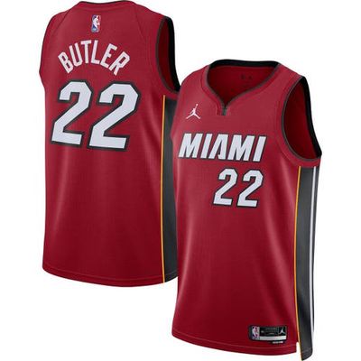 Unisex Jordan Brand Jimmy Butler Red Miami Heat Swingman Jersey - Statement Edition