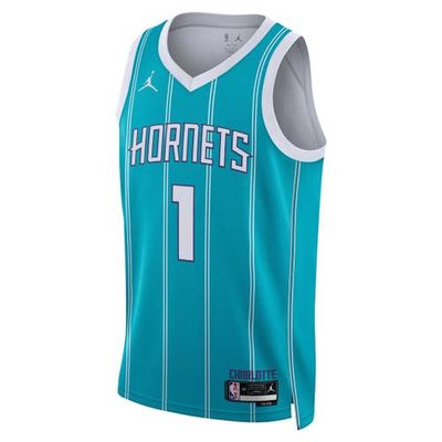 Unisex Jordan Brand LaMelo Ball Teal Charlotte Hornets 2022/23 Swingman Jersey - Icon Edition