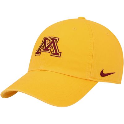 Unisex Nike Gold Minnesota Golden Gophers Heritage86 Logo Performance Adjustable Hat