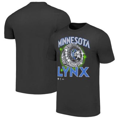 Unisex Playa Society Black Minnesota Lynx WNBA Vintage Wash T-Shirt