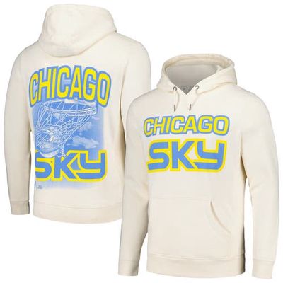 Unisex Playa Society Oatmeal Chicago Sky Pullover Hoodie