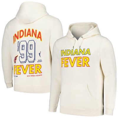 Unisex Playa Society Oatmeal Indiana Fever Pullover Hoodie