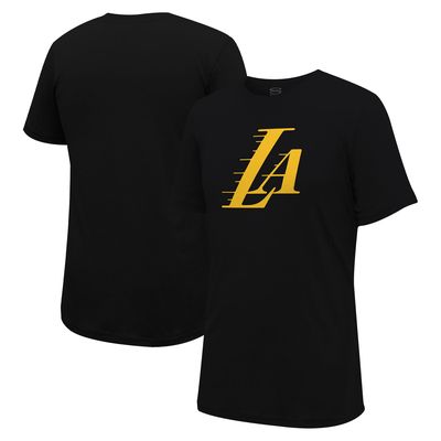 Unisex Stadium Essentials Black Los Angeles Lakers Primary Logo T-Shirt