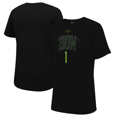 Unisex Stadium Essentials Zion Williamson Black New Orleans Pelicans 2023/24 City Edition Player Graphic T-Shirt