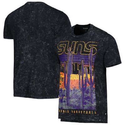 Unisex The Wild Collective Black/Purple Phoenix Suns Band T-Shirt