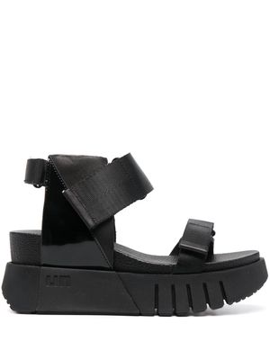 United Nude Delta Run platform sandals - Black