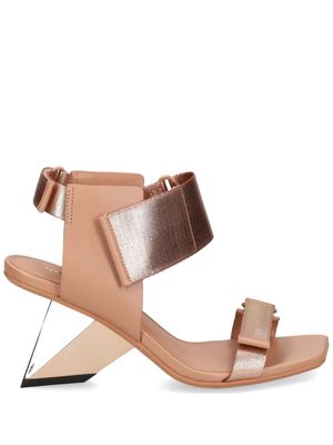 United Nude RockIt Run 70mm metallic sandals - Pink