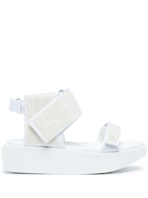 UNITED NUDE touch-strap open-toe sandals - White