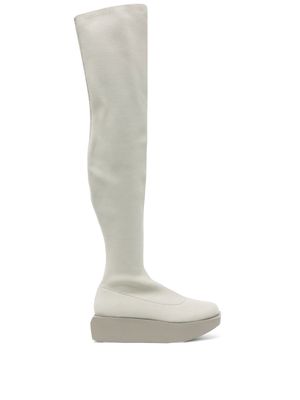 United Nude Wa over-the-knee length boots - Grey
