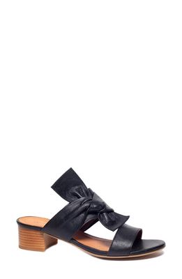 Unity in Diversity Bonita 25 Block Heel Sandal in Black