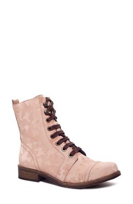 Unity in Diversity Liberty Camo Combat Boot in Nude Camo/Pink