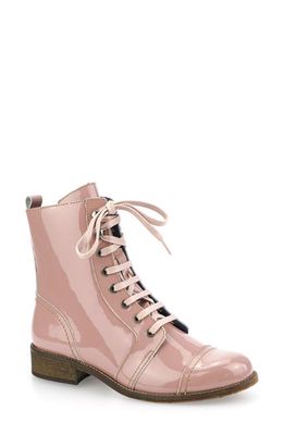 Unity in Diversity Liberty Combat Boot in Blooming Rose Leather