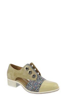 Unity in Diversity Valley Cap Toe Loafer in Stone Mosaic