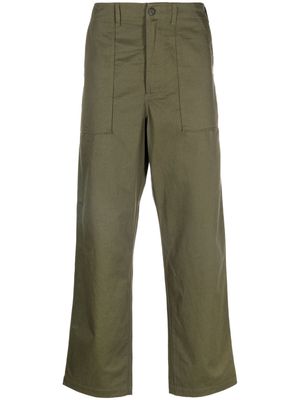 Universal Works Fatigue straight-leg trousers - Green