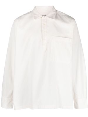 Universal Works fine-corduroy cotton shirt - Neutrals