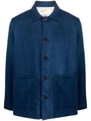 Universal Works Travail button-fastening overshirt jacket - Blue