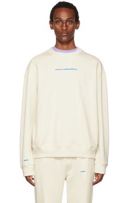 UNNA Off-White Slow Motion Sweatshirt