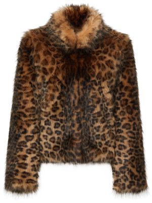 Unreal Fur Wild Cat faux-fur jacket - Brown