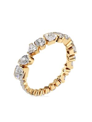 UNSAID 18kt yellow gold Meta Eternity diamond ring