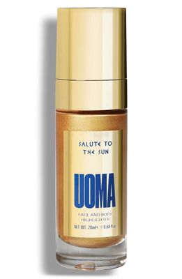 UOMA BEAUTY Salute to the Sun Highlighter in New Gold