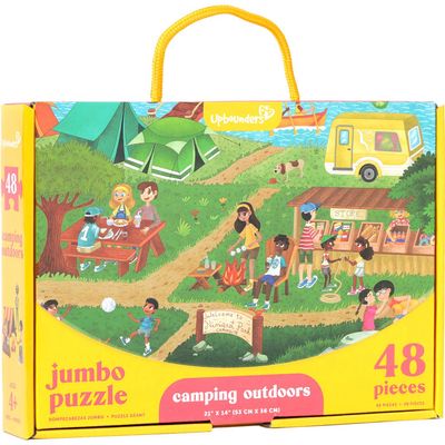 Upbounders® 48-Piece Camping Puzzle in Multi 