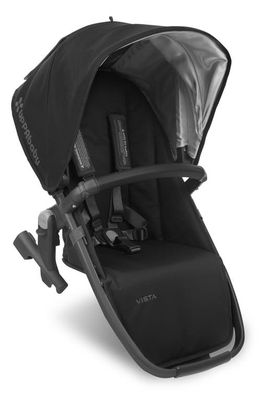 UPPAbaby VISTA RumbleSeat with Leather Trim in Black/Black Leather