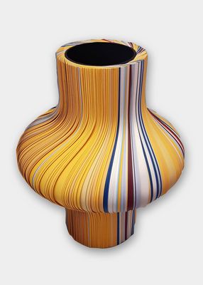 Upside Down 9.8" Vase, Yellow