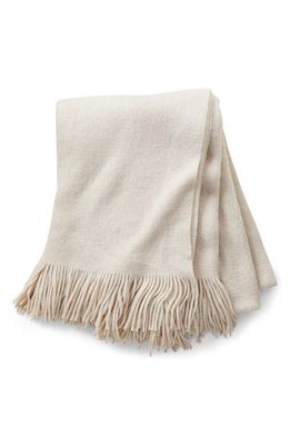 UPWEST x Nordstrom The Softest Throw Blanket in Soft Ivory