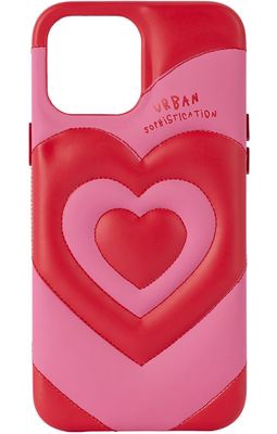 Urban Sophistication Pink & Red 'The Dough' iPhone 13 Pro Max Case